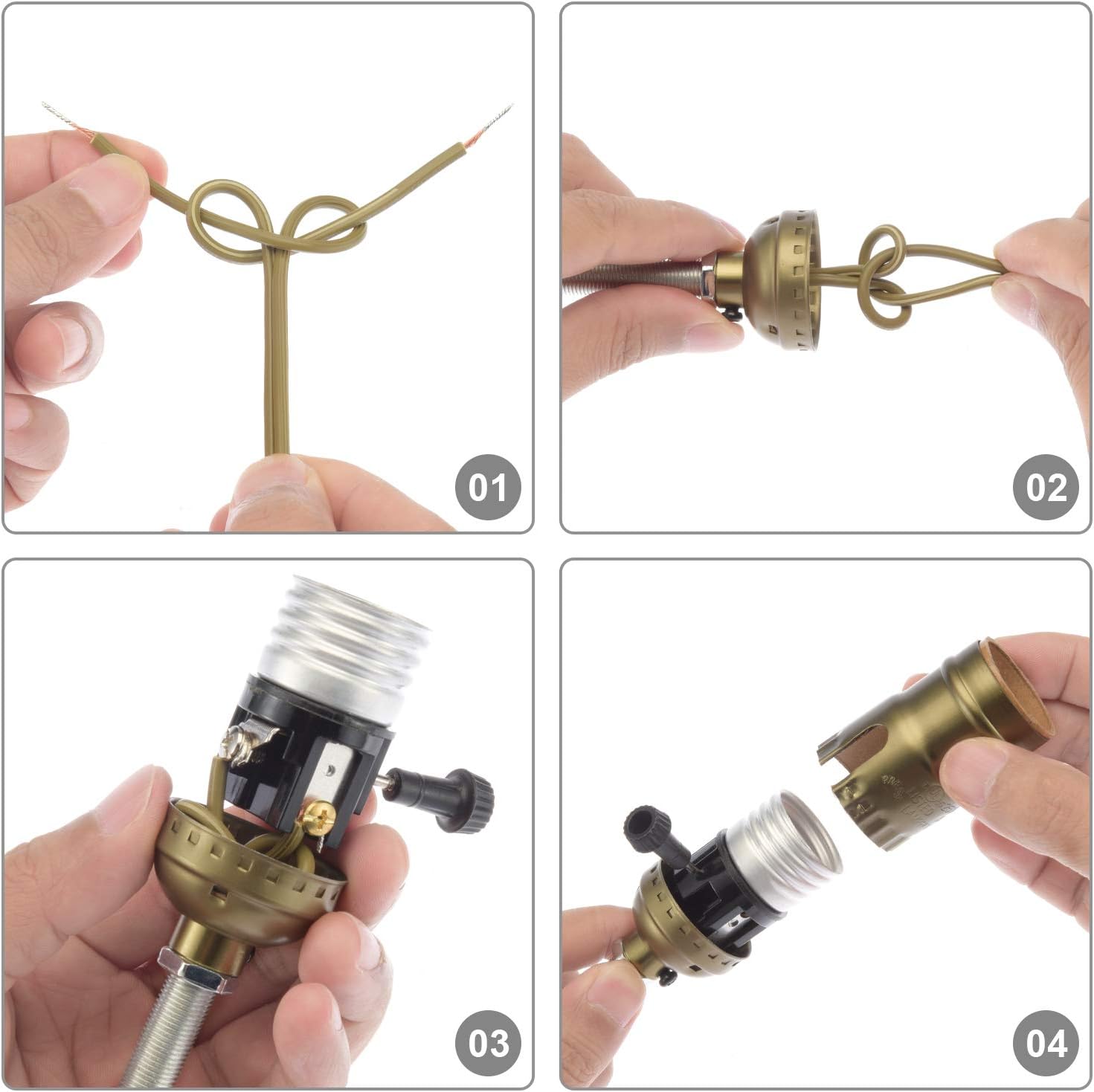 Make a Lamp or Repair Kit Lamp - Desk Setup Essentials avaliação e preço
